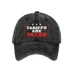 Tariffs Are Taxes Baseball Cap