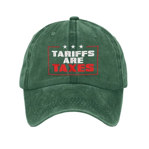 Tariffs Are Taxes Baseball Cap
