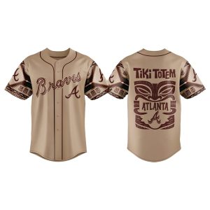 Braves x Native American Tiki Totem 2025 Jersey