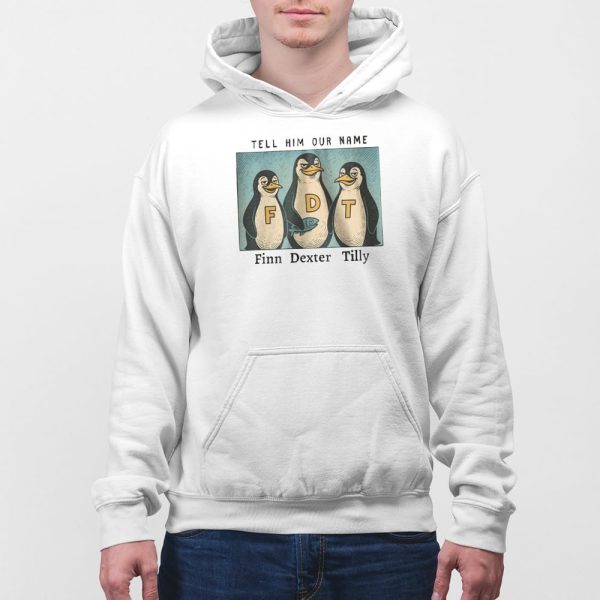 Tell Him Our Name Finn Dexter Tilly Penguin FDT Shirt
