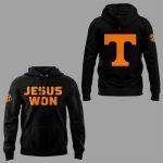 Tennessee Baseball JESUS WON Hoodie 2025