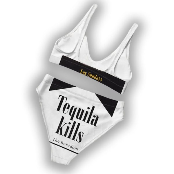 Tequila Kills The Boredom Two-Piece Bikini Set