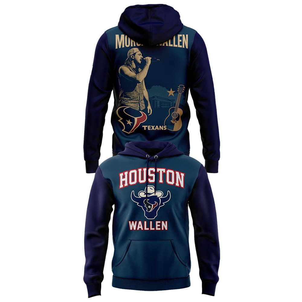 Texans Morgan Wallen Hoodie 2025 Texans Morgan Wallen Hoodie 2025