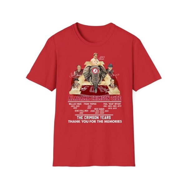 The Crimson Years Thank You For The Memories Shirt