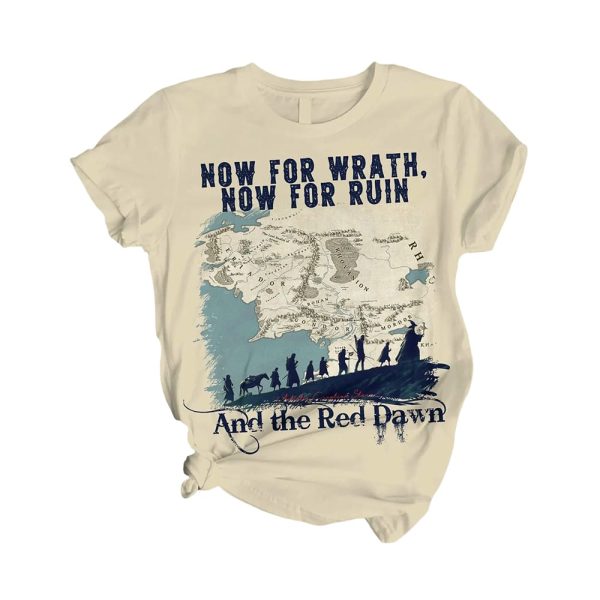 The Lord Of The Rings Now For Wrath Now For Ruin And The Red Dawn Pajama Set