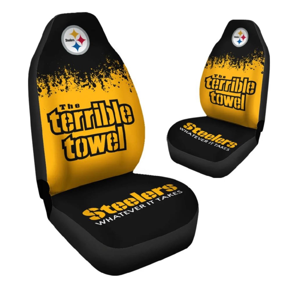 The Terrible Towel Pittsburgh Football Car Seat Cover The Terrible Towel Pittsburgh Football Car Seat Cover