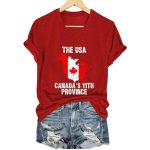 The USA Canada's 11th Province Shirt