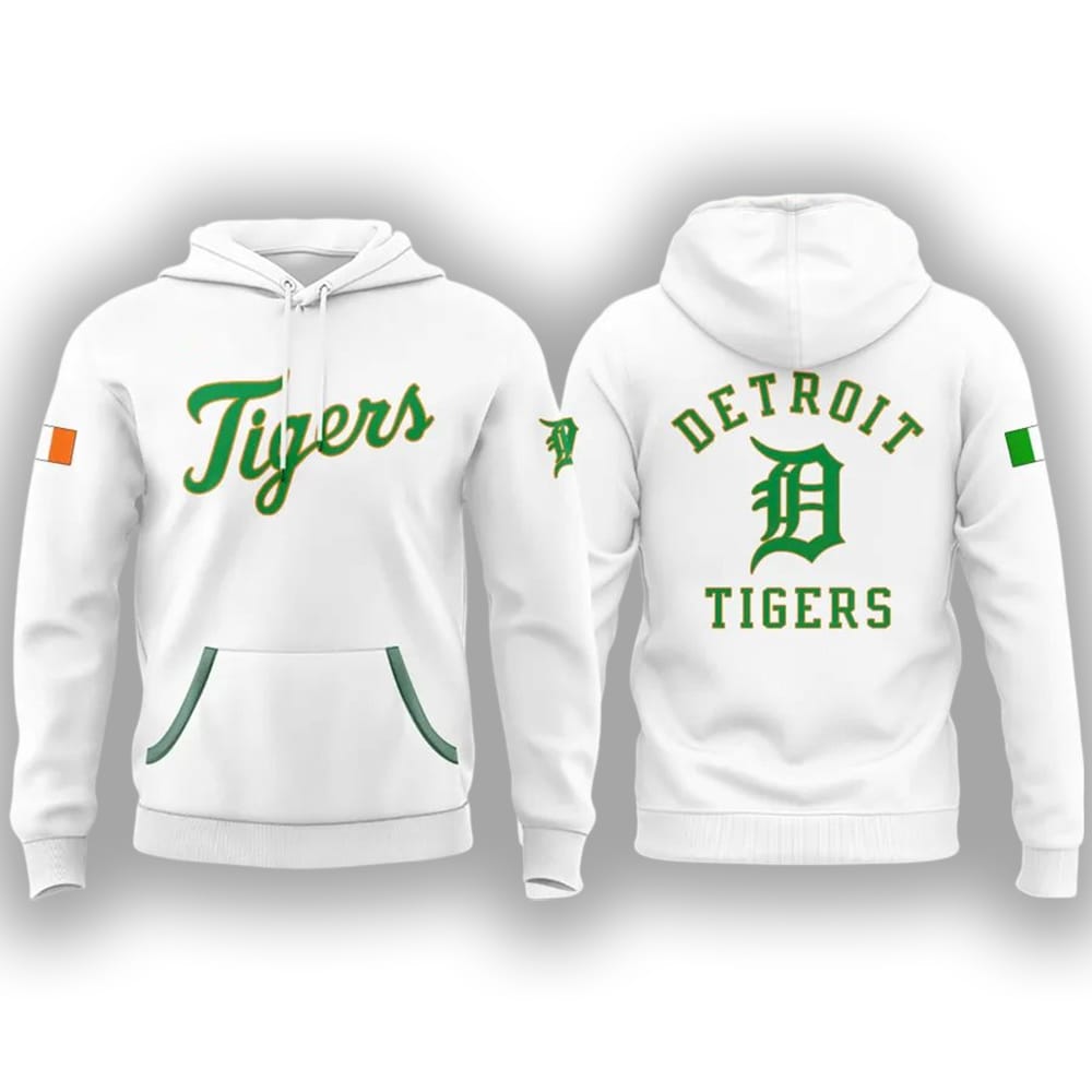 Tigers Irish Heritage Celebration Hoodie 2025 Tigers Irish Heritage Celebration Hoodie 2025