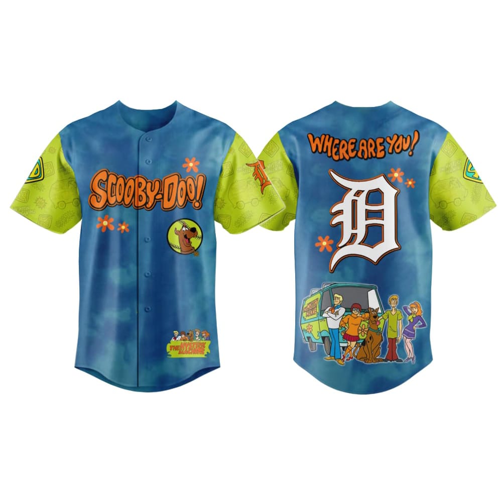 Tigers Scooby Doo Where Are You Jersey 2025 Tigers Scooby-Doo Where Are You Jersey 2025