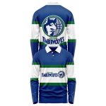 Timberwolves Retro Long Sleeve Polo