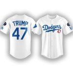 Trump 47 Dodgers Jersey