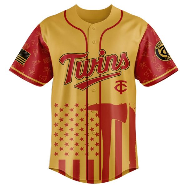 Twins Firefighter Appreciation Night Jersey 2025