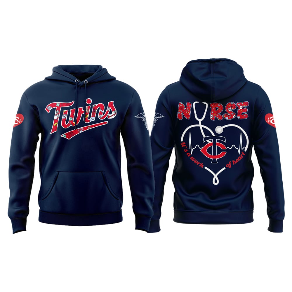 Twins Nurses Appreciation 2025 Hoodie Twins Nurses Appreciation 2025 Hoodie