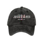 USA Jesus Saves Baseball Cap