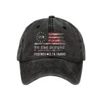 Unisex 1776 We The People Print Baseball Cap