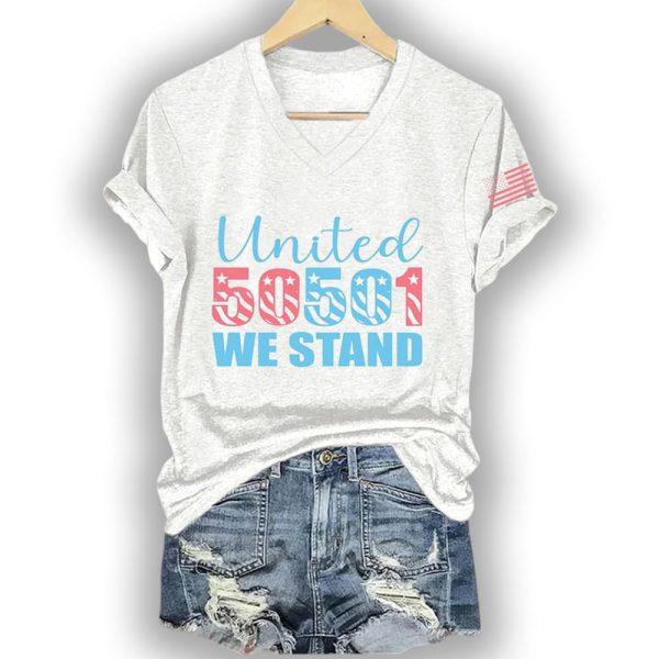 United 50501 We Stand Shirt