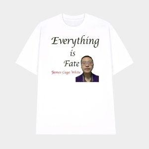 Everything Is Fate James Cage White Shirt 1