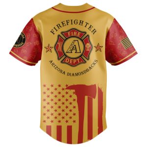 Diamondbacks Firefighter Appreciation Night Jersey 20252