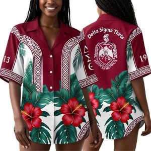 Delta Sigma Theta Hawaiian Shirt