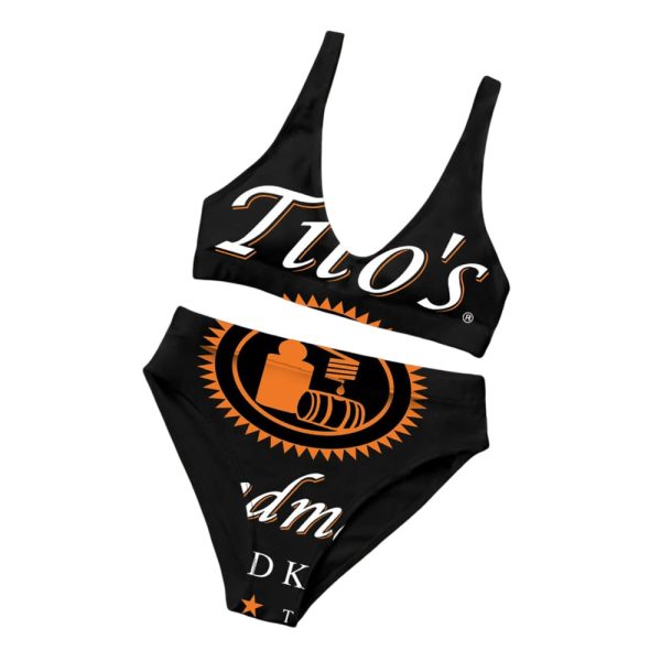 Vodka U-Neck Mid Rise Two-Piece Bikini Set