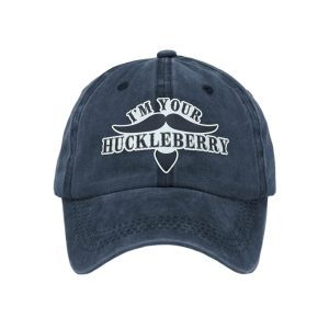 Retro Im Your Huckleberry Print Baseball Cap3