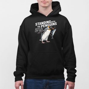Standing With The Penguins Resist And Stay Salty Shirt 5