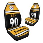 Watt 90 Pittsburgh Football Car Seat Cover
