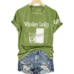 Whiskey Leaks Dui Hire Classified Shirt