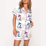White Lotus Pajama Set