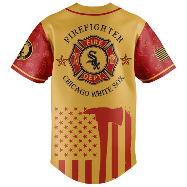 White Sox Firefighter Appreciation Night Jersey 2025