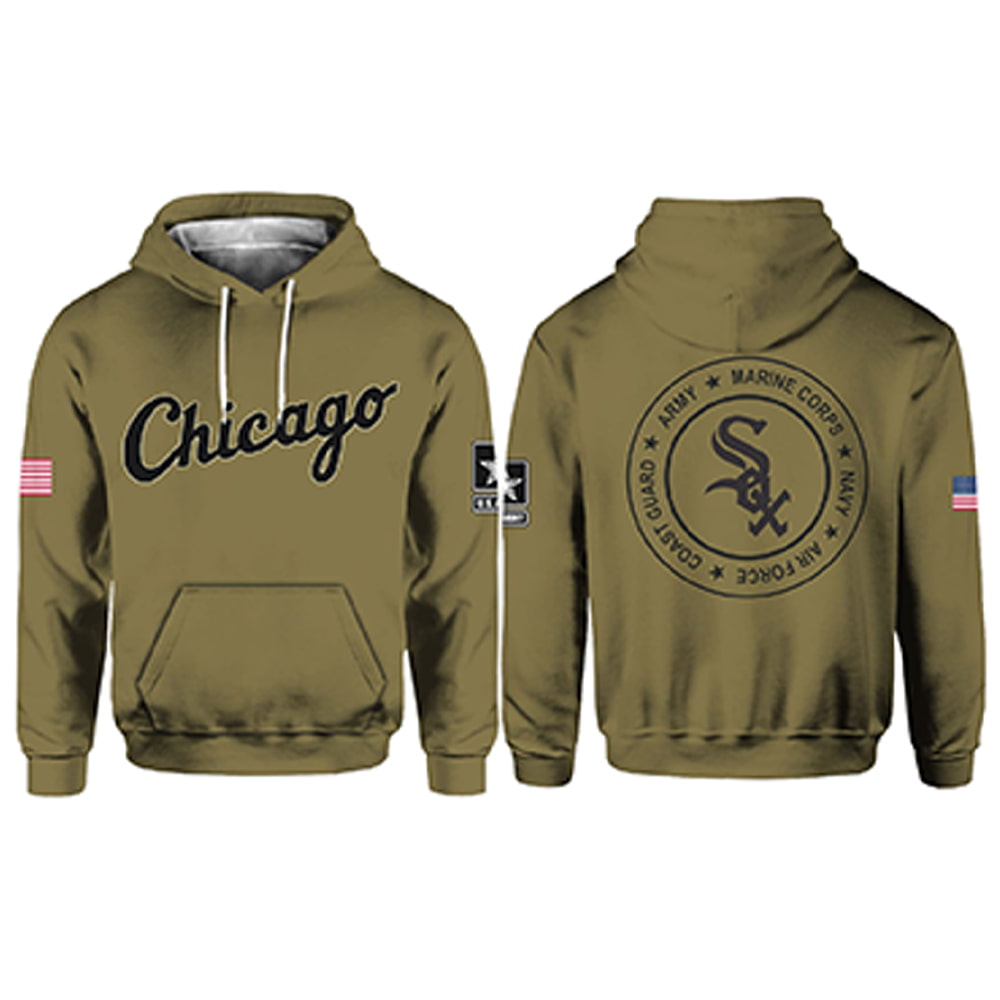White Sox Military Appreciation Night 2025 Hoodie White Sox Military Appreciation Night 2025 Hoodie