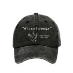 Who Am I To Judge Pope Francis 1936-2025 Hat
