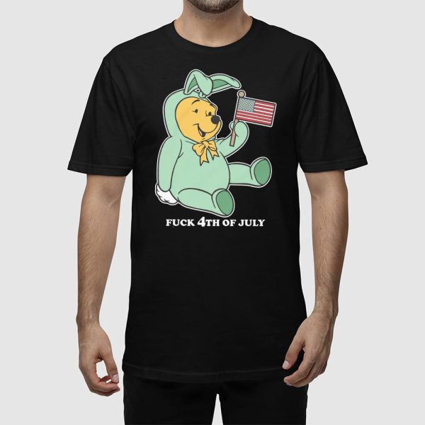 Winnie The Pooh Fuck 4th Of July Shirt