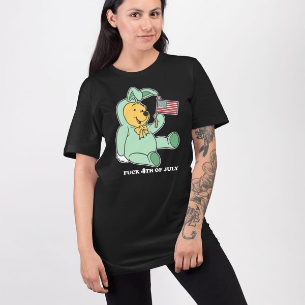 Winnie The Pooh Fuck 4th Of July Shirt
