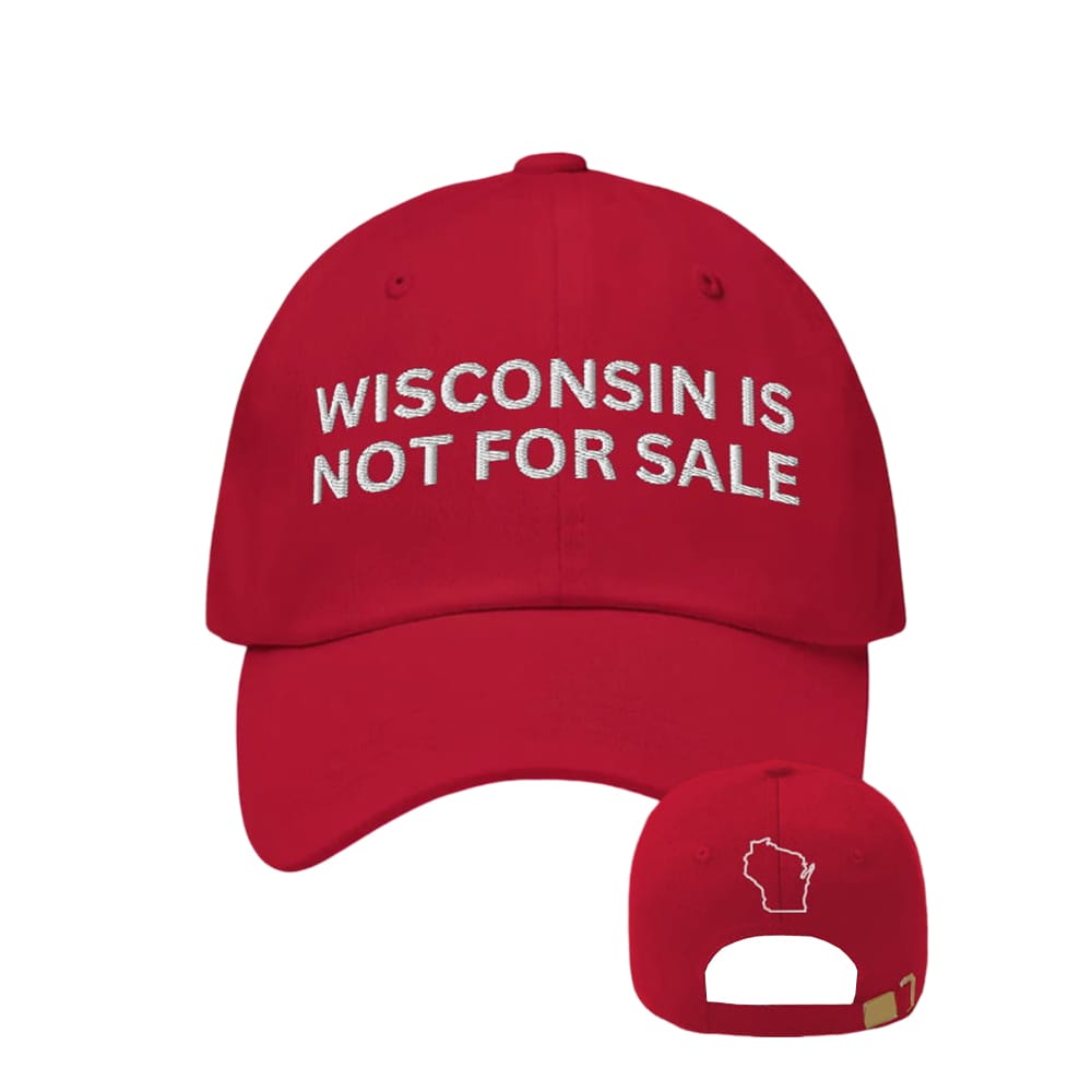 Wisconsin Is Not For Sale Baseball Cap Wisconsin Is Not For Sale Baseball Cap