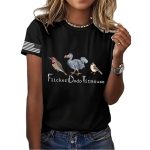 Women's Animal FDT Flicker Dodo Titmouse Print T-Shirt