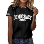 Women's FDT Democracy Print T-Shirt