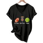 Women's FDT Football Discgolf Tennis Print T-Shirt