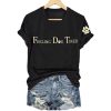 Women’s Feeling Dog Tired Printed T-Shirt