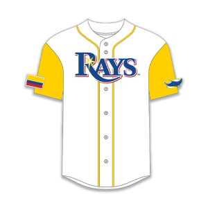2025 Rays Dominican Heritage Jersey Giveaway1