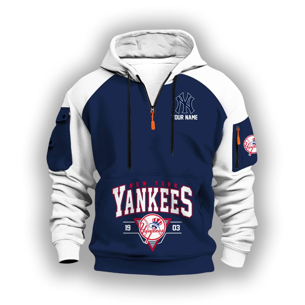 Yankees 1903 Quarter Zip Hoodie Yankees 1903 Quarter Zip Hoodie