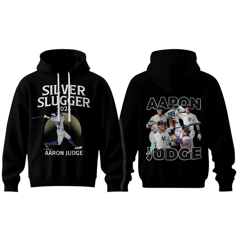 Yankees Aaron Judge 2024 Silver Slugger Hoodie Yankees Aaron Judge 2024 Silver Slugger Hoodie