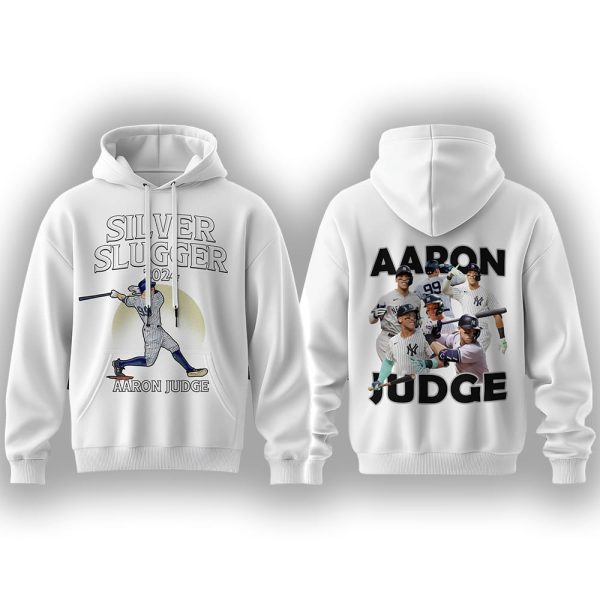 Yankees Aaron Judge 2024 Silver Slugger Hoodie