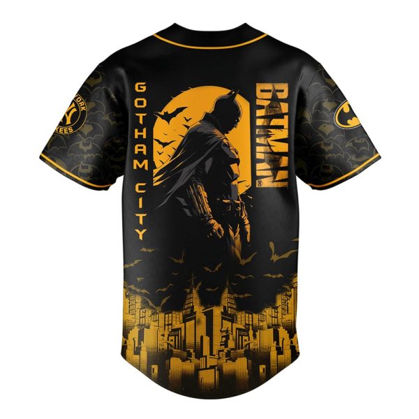 Yankees Batman Game Night Jersey 2025