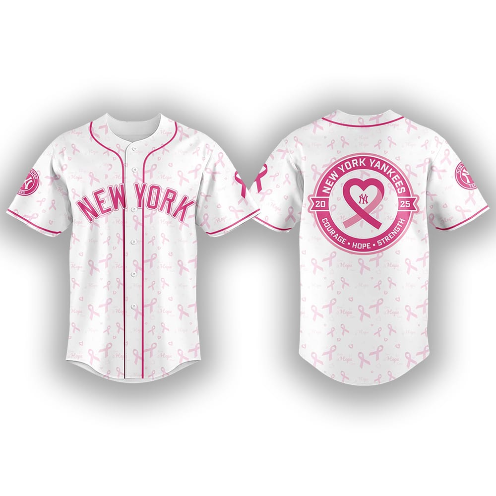 Yankees Cancer Awareness Night 2025 Jersey Yankees Cancer Awareness Night 2025 Jersey