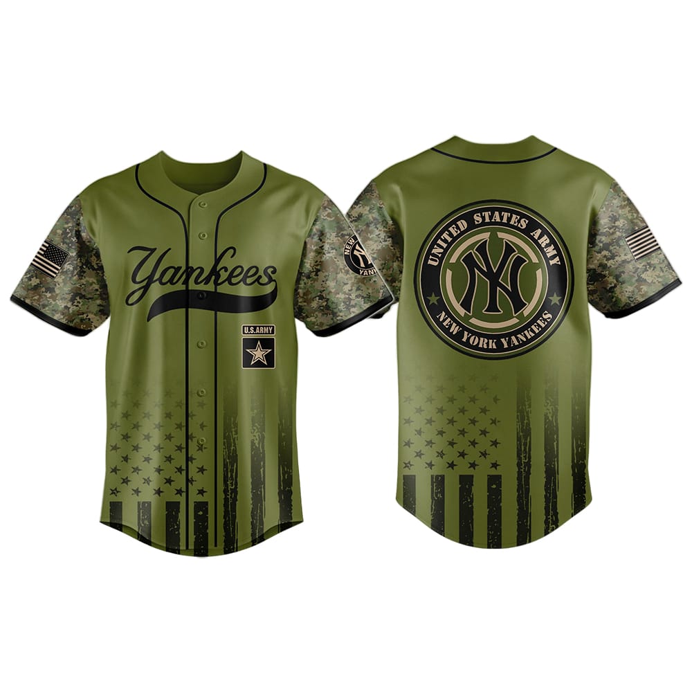 Yankees Military Appreciation Night Jersey 2025 Yankees Military Appreciation Night Jersey 2025