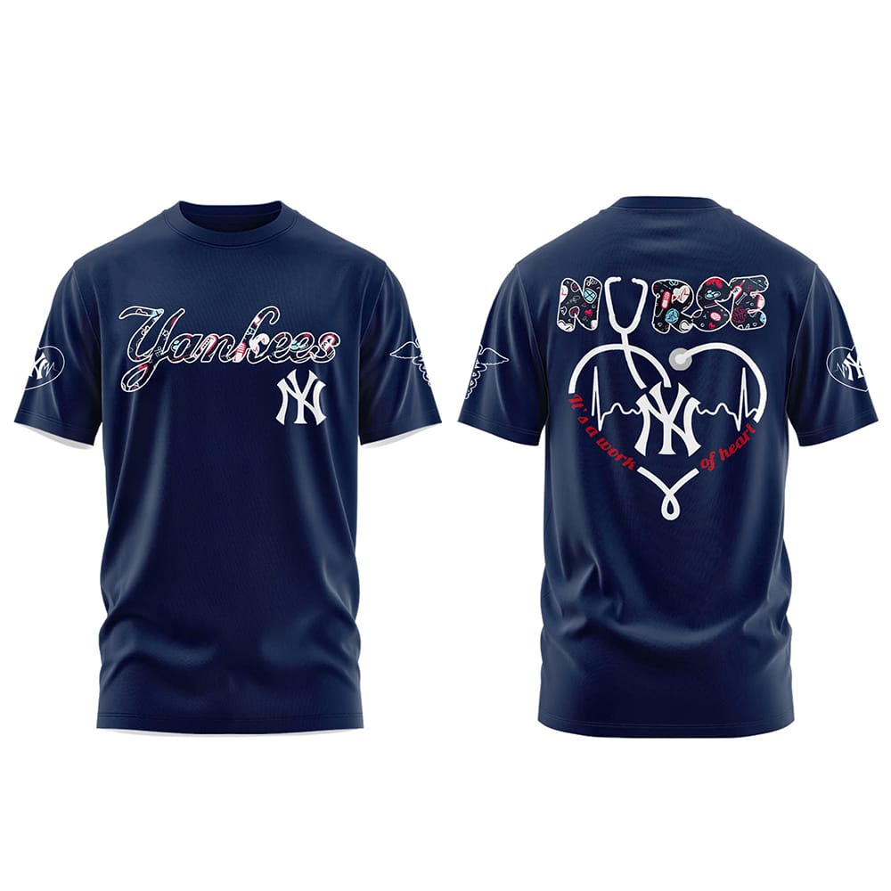 Yankees NURSES NIGHT Shirt 2025 Yankees NURSES NIGHT Shirt 2025
