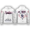 Yankees Nurses Appreciation Heartbeat EMS 2025 Hoodie