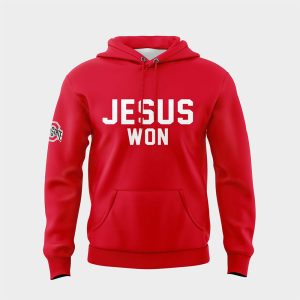 Ohio State JESUS WON Hoodie 20251