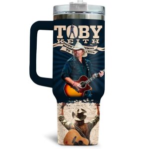 Toby Keith Country Comes Town Tour 40oz Tumbler1